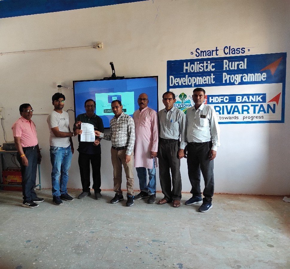 Collaboration with HDFC bank Parivartan Program
